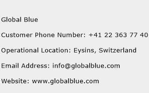 global blue customer service